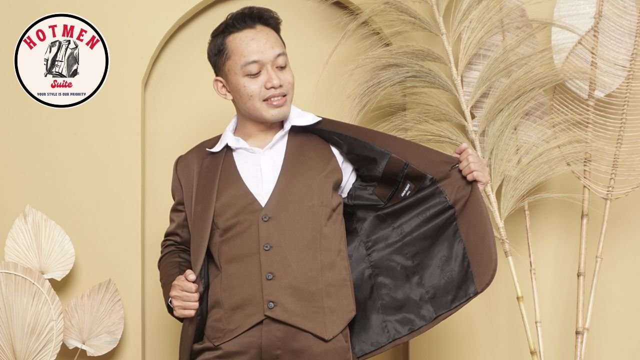Jas Cokelat Handmade - Sewa Jas Jogja Hotmen Suite