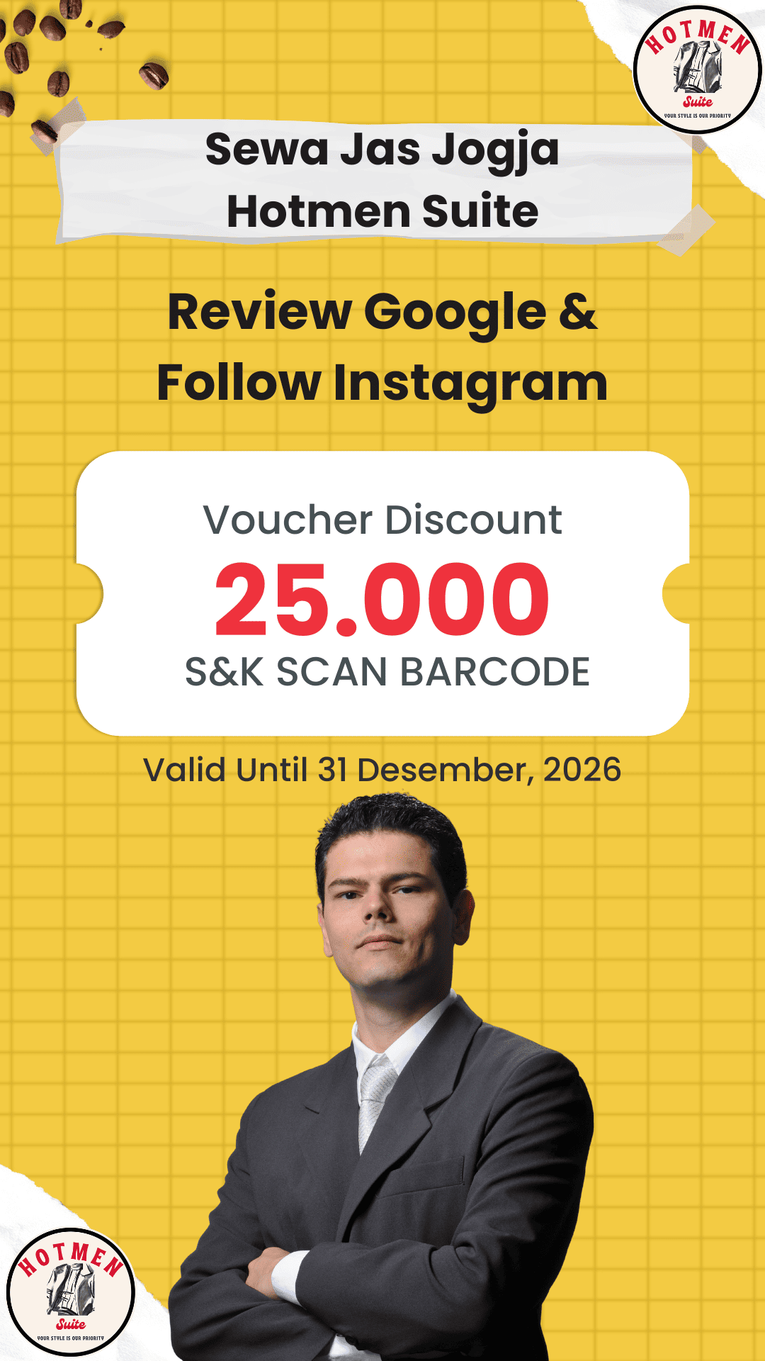 Voucer Sewa Jas Jogja